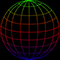 Объемная фигура cветящийся шар «Ажур» (d75см, 3D, 400LED, IP65) RGB