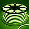 Гибкий неон круглый 360° (120LED на 1м, SMD2835, D16мм, IP68, 1м) зеленый