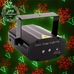 Лазерный проектор светомузыка «Laser Stage Lighting Double» (2 луча)
