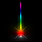 Уличная светодиодная гирлянда "Тающая сосулька " (48LED, 1шт, 80см) разноцветная