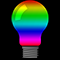 Уличная светодиодная гирлянда «Белт Лайт» (100LED, 20 ламп d50мм, 10м, черный провод каучук, IP65) разноцветная